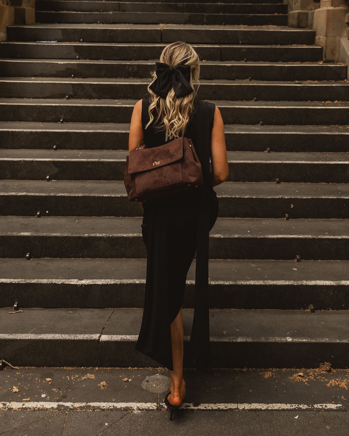 Arden Suede Shoulder Bag
