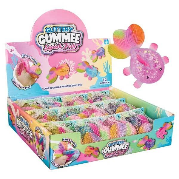Rainbow Squish Fish