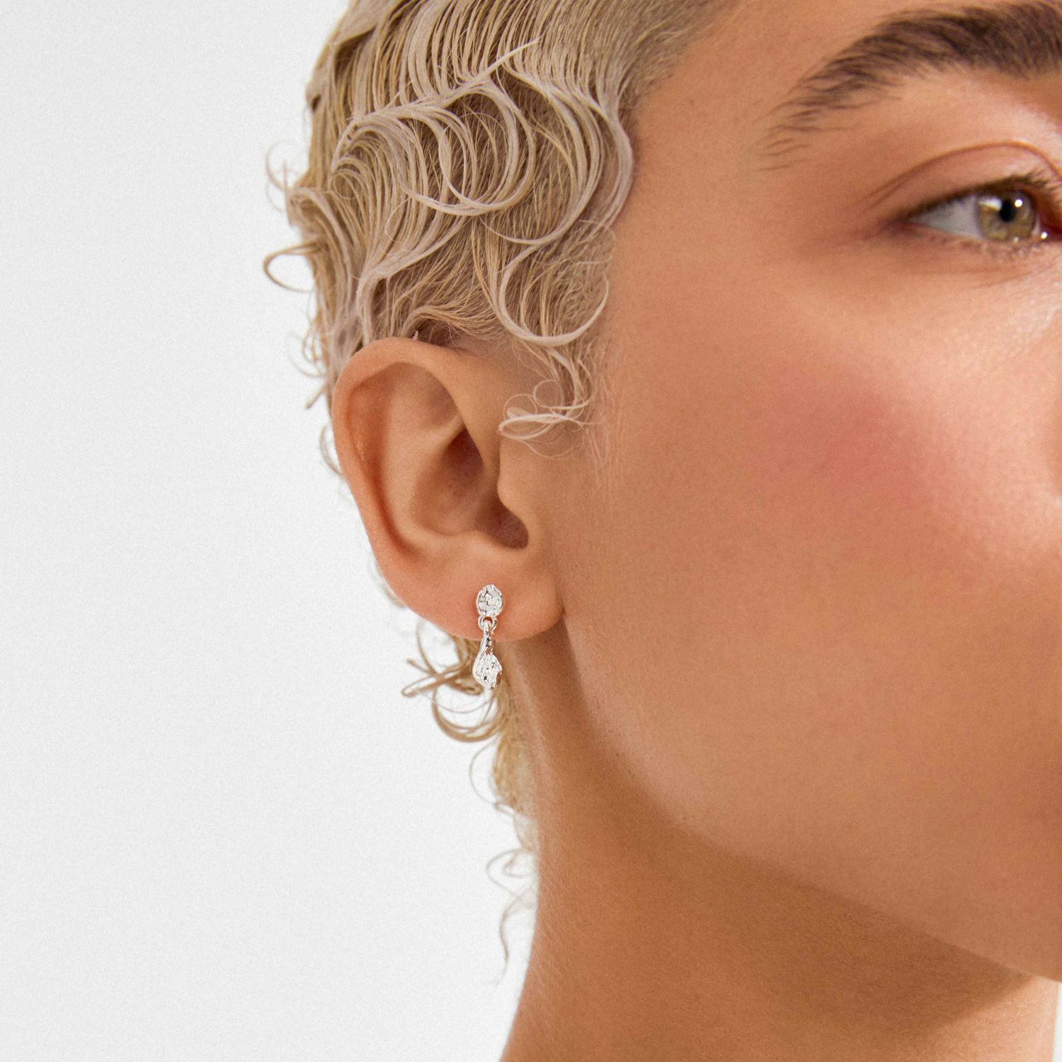 ELIYAH Chain Earrings Silver-Plated