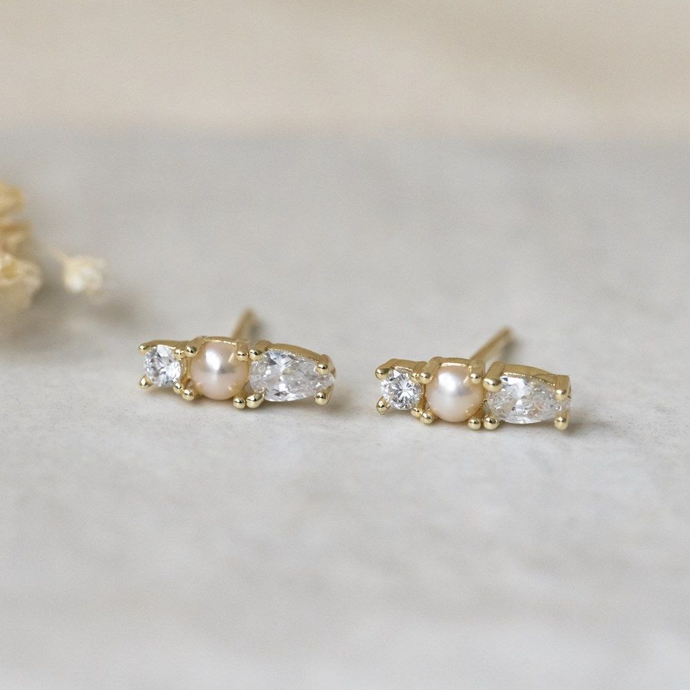 Harmony Pearl Studs