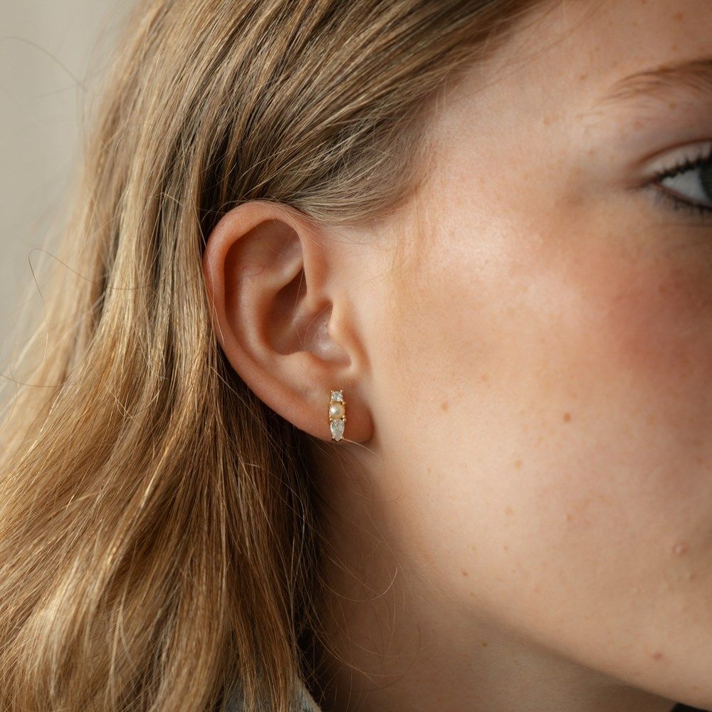 Harmony Pearl Studs