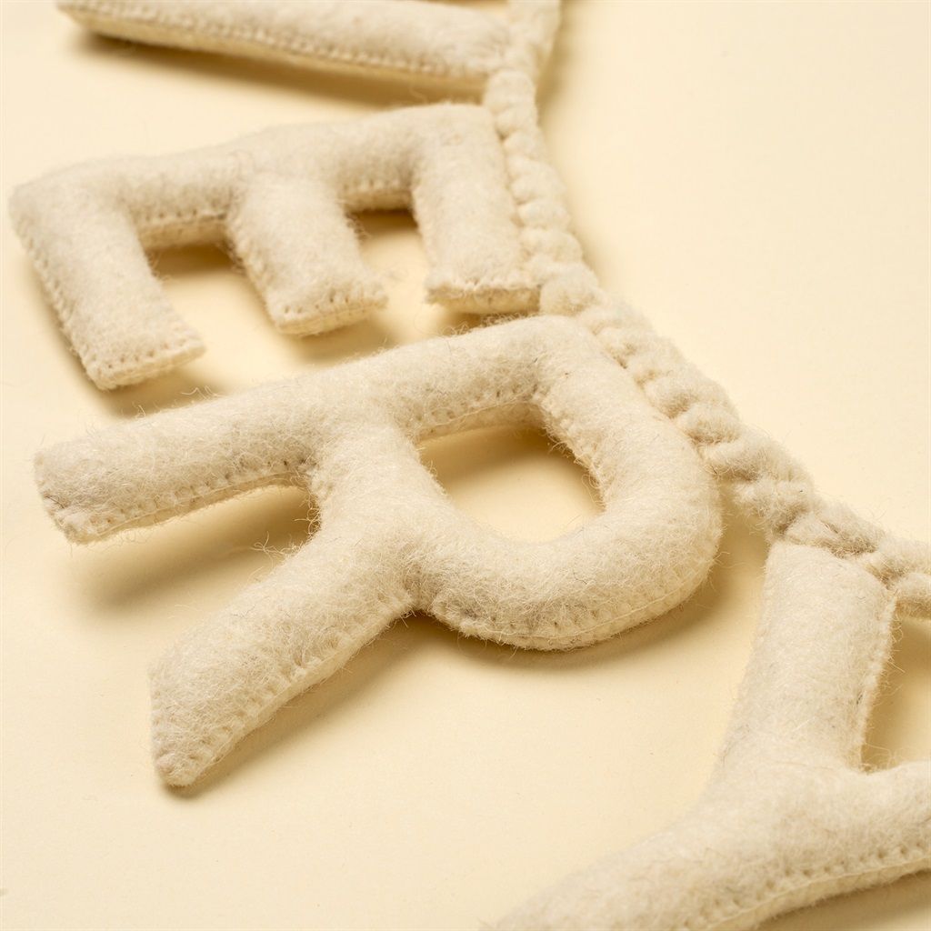 Very Merry Felt Garland