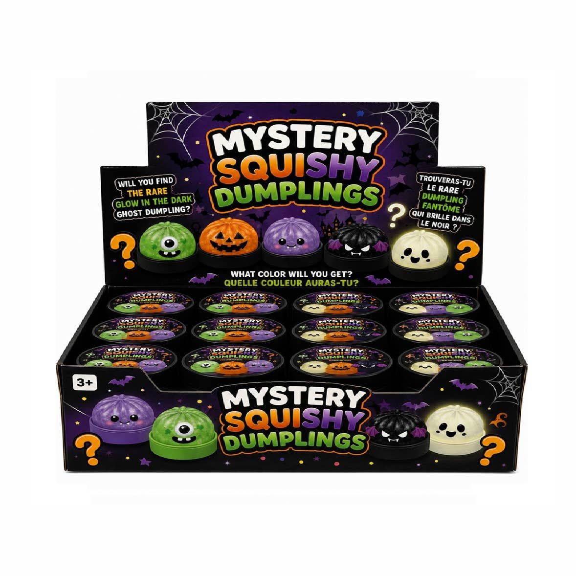 4" Halloween Glitter Dumpling
