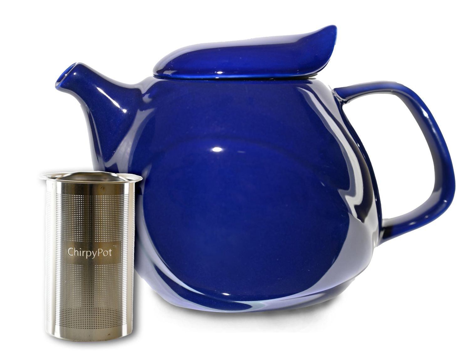 Cobalt ChirpyPot Teapot