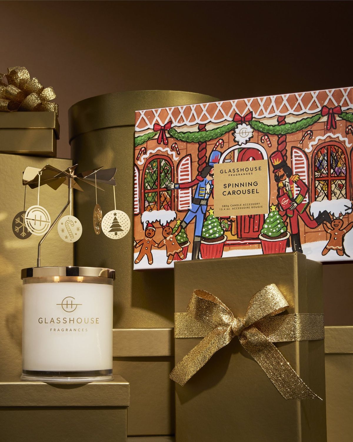 Spinning Carousel Accessory - Christmas 26