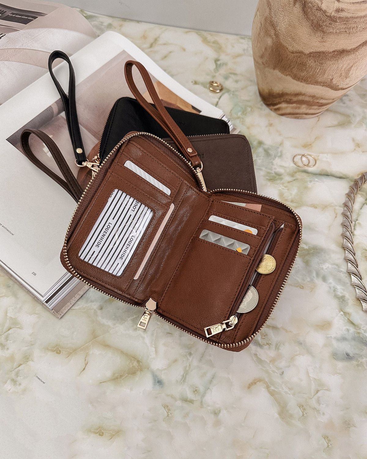 Eden Saddle Wallet