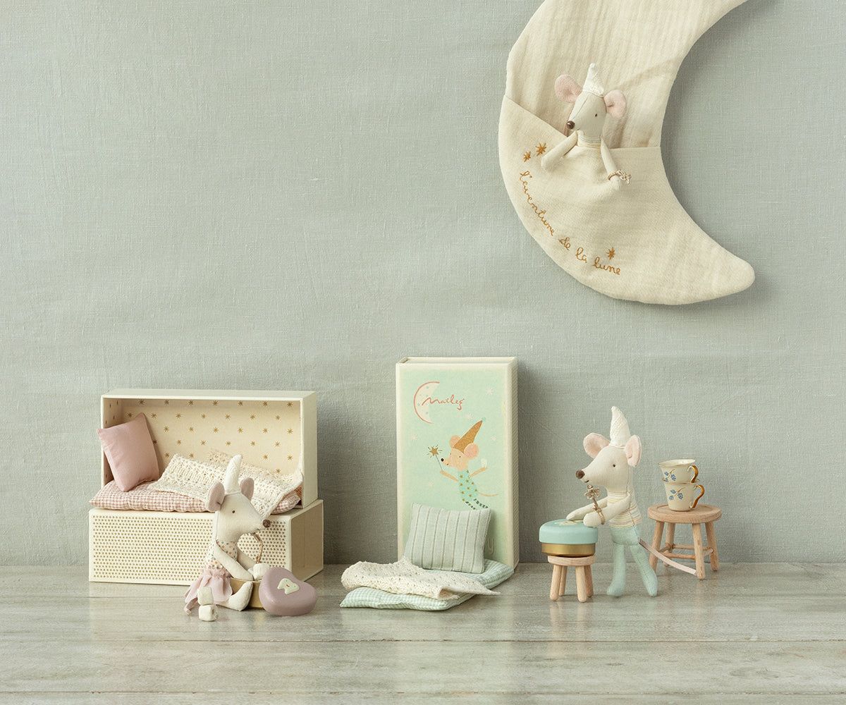 Little Brother Tooth Fairy Mouse in Matchbox