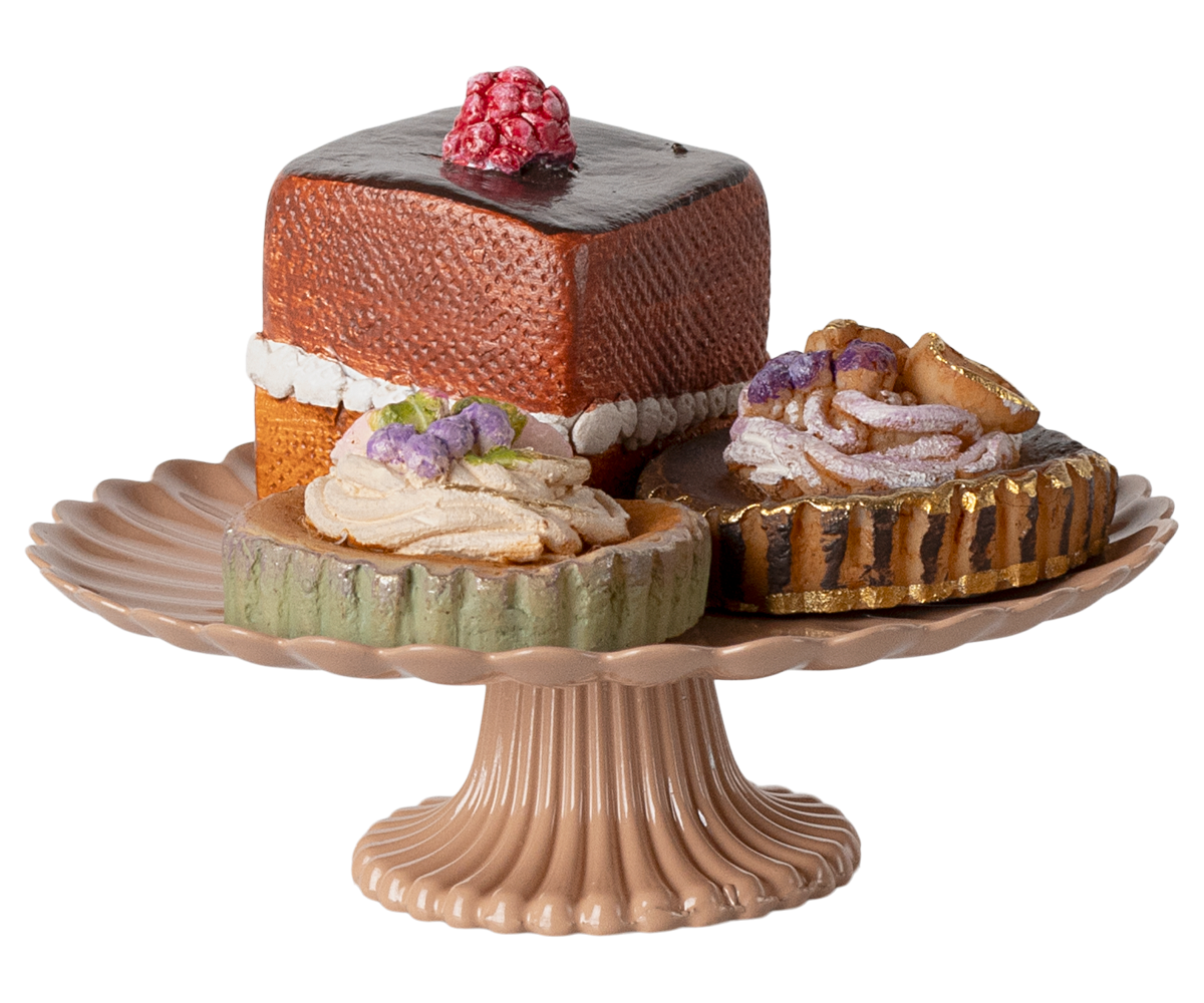 Mini Cakes and Cake Stand