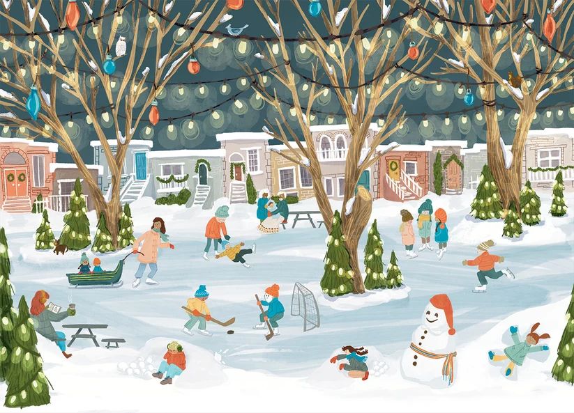 Neighbourhood Rink | 250 Piece Puzzle