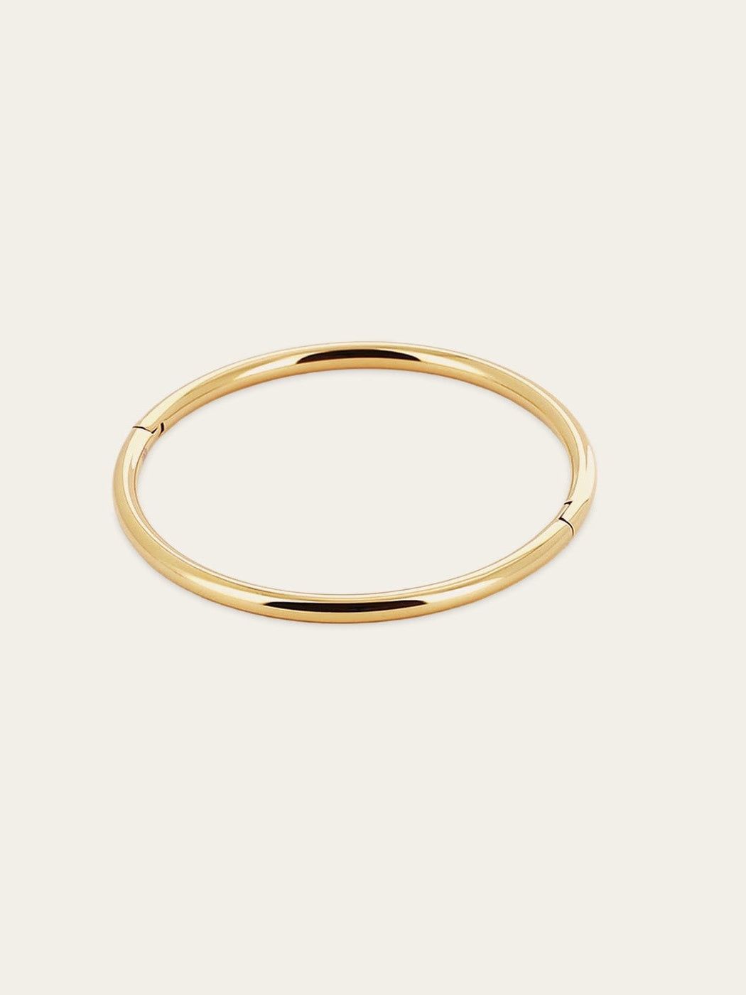 Chenille bracelet - gold-plated steel