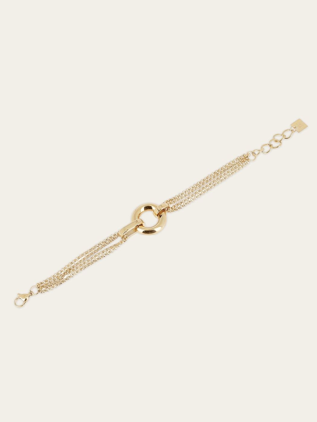 Mantessa bracelet - gold-plated steel