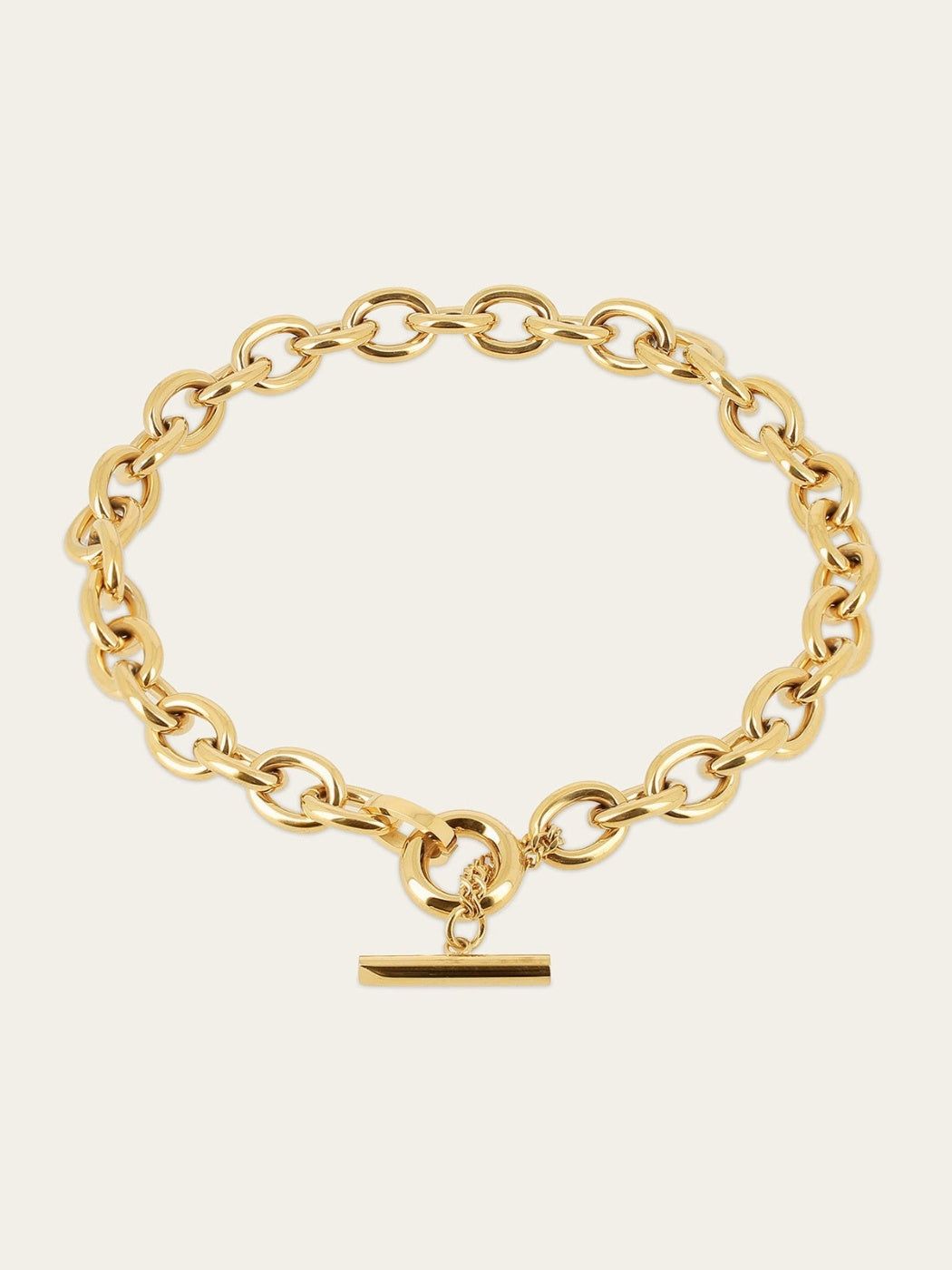 Ecume necklace - gold-plated steel - 40cm