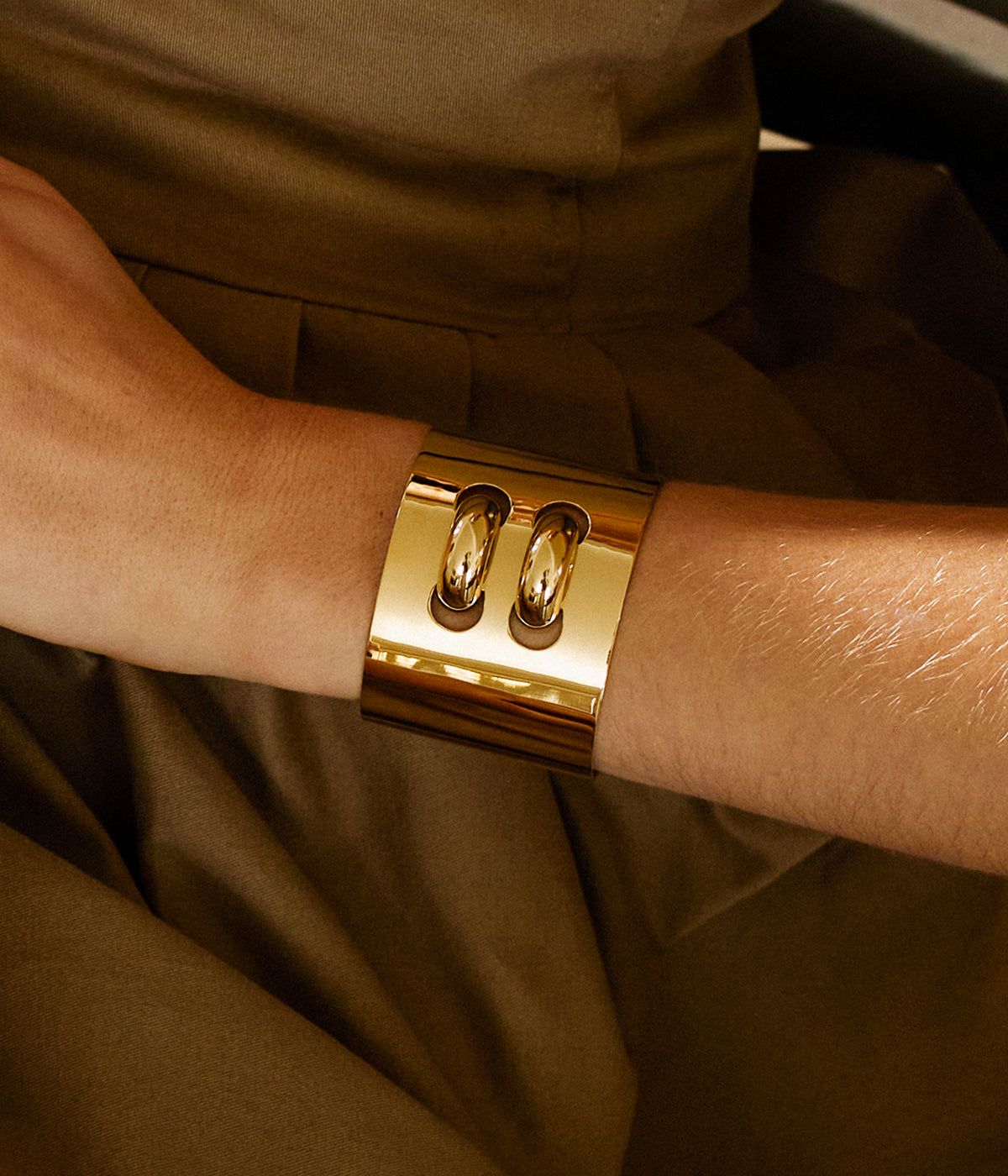 Barona bracelet - gold-plated steel