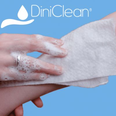 DiniClean 泡泡棉即棄乾洗巾