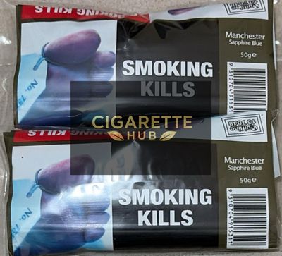 50g R.Y.O | Chop Chop Tobacco | Manchester Sapphire Blue