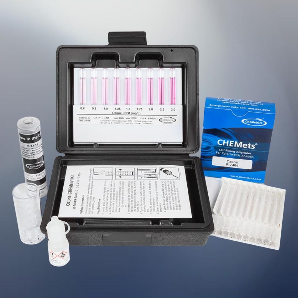 Ozone Test Kit - Chemets Visual Kit