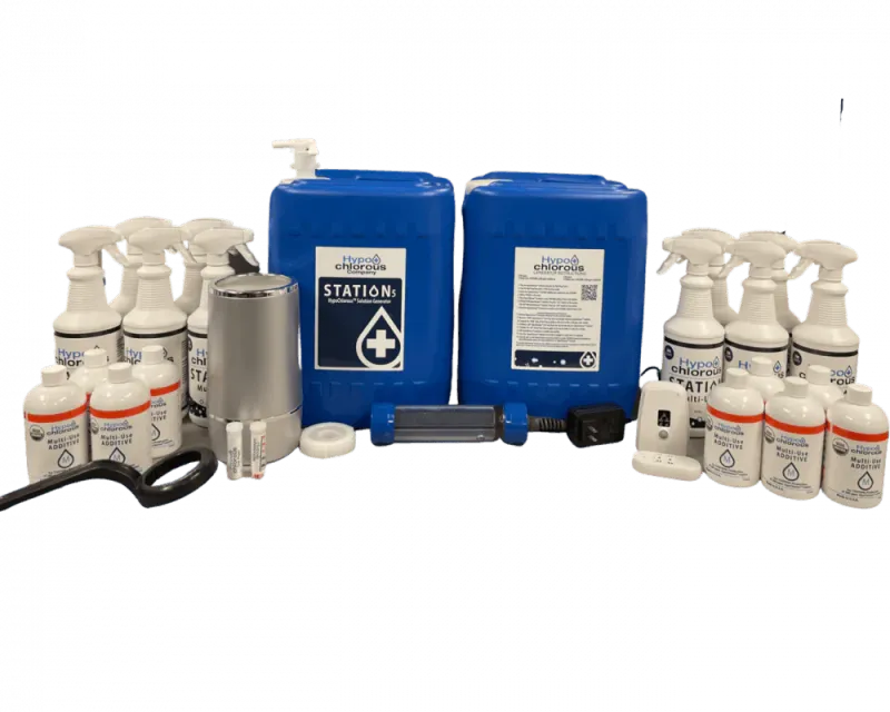 SaniMeasures Hypochlorous (HOCl) Station 5 Starter Kit