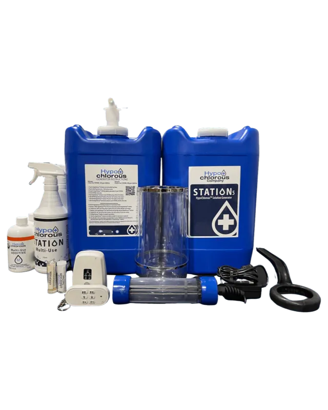 SaniMeasures Hypochlorous (HOCl) Station 5 Starter Kit