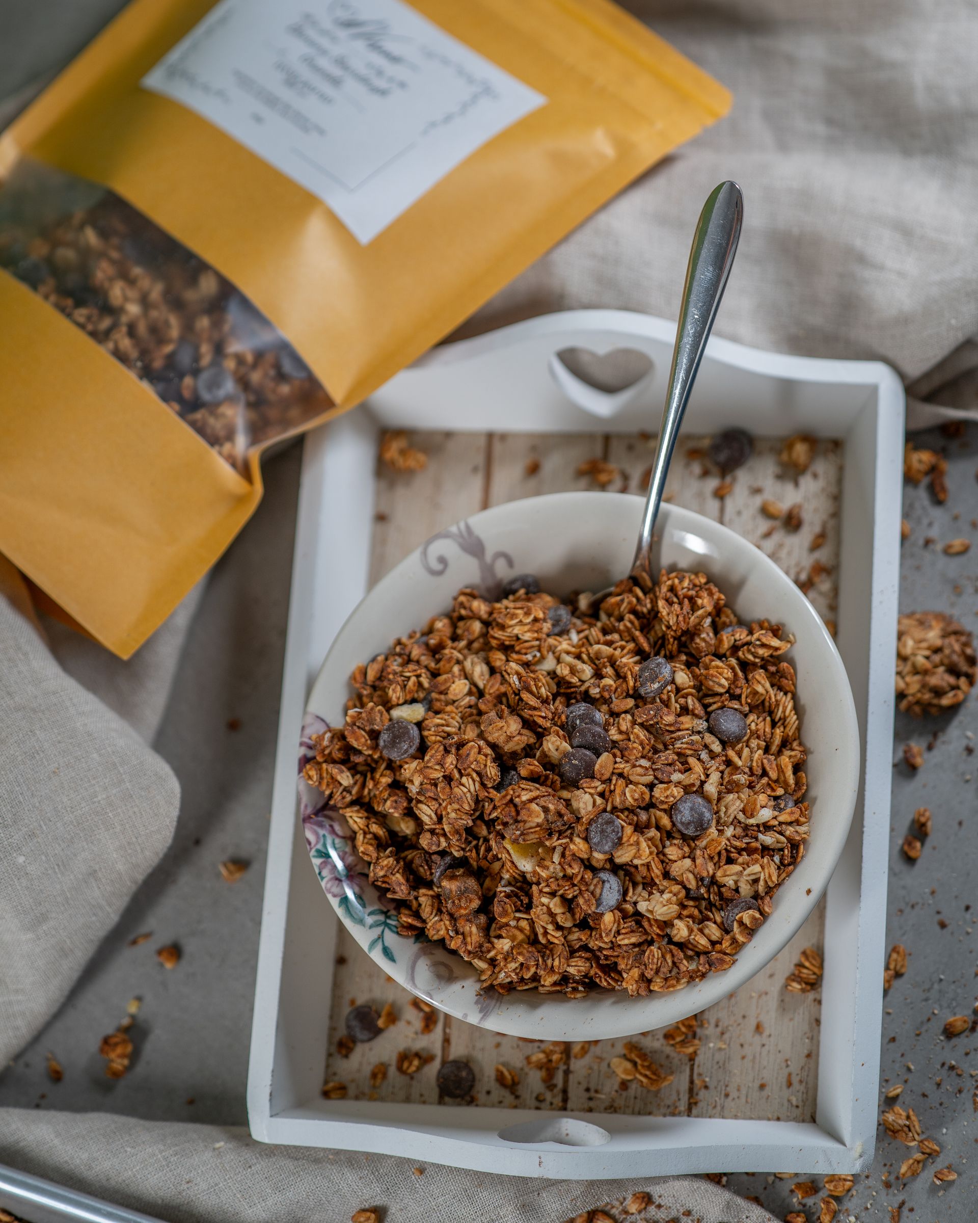 Banana Sourdough Granola 350gr.