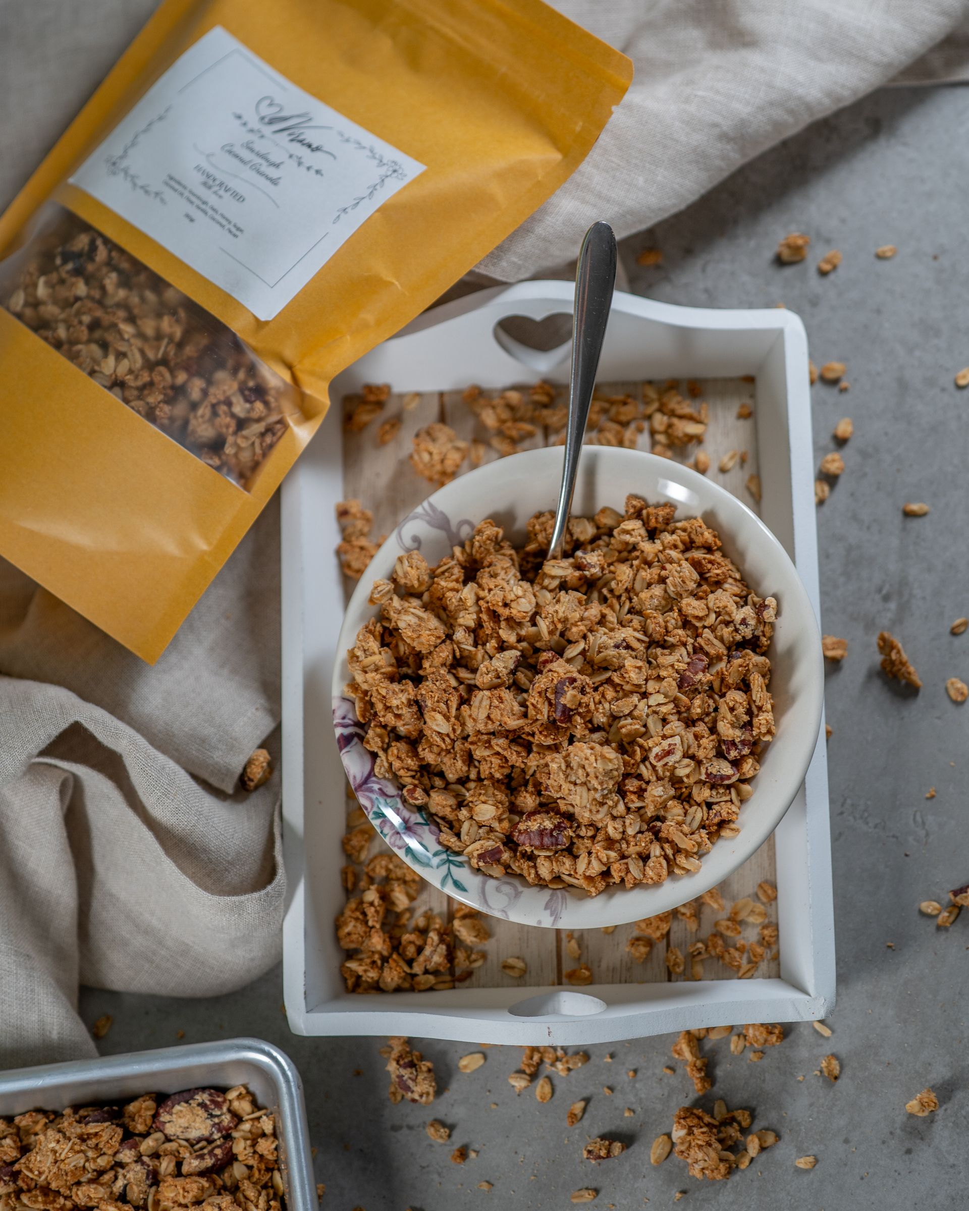 Coconut Sourdough Granola 350gr.