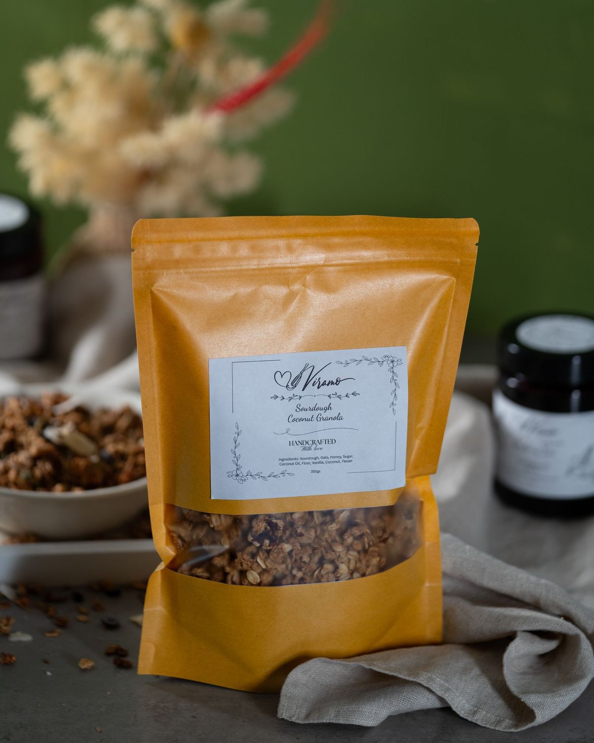 Coconut Sourdough Granola 350gr.