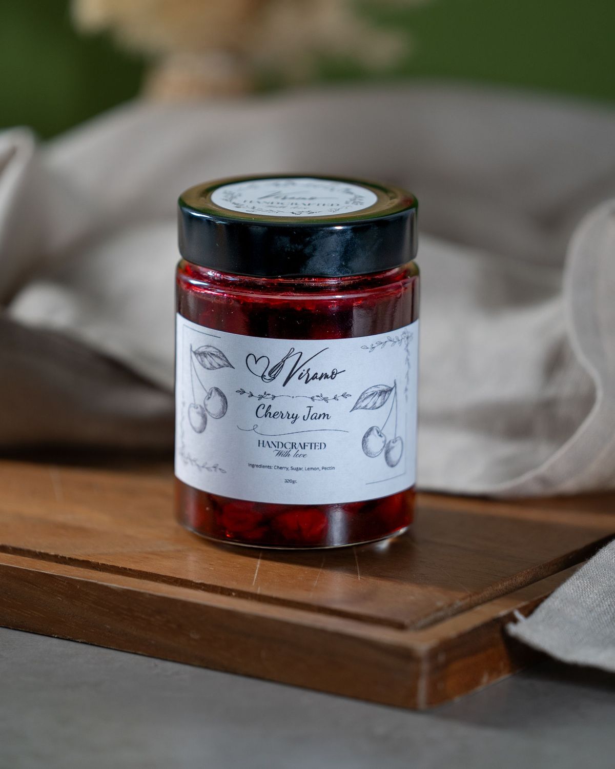Cherry jam 320gr.