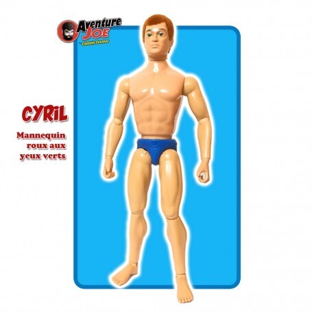 Cyril, Red hair figure with green eyes.