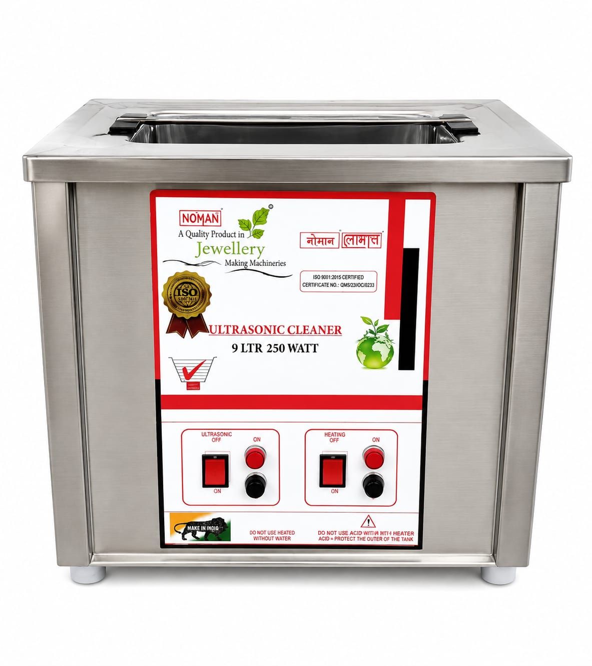 Ultrasonic Cleaner 6Ltr Capacity NOMAN BRAND