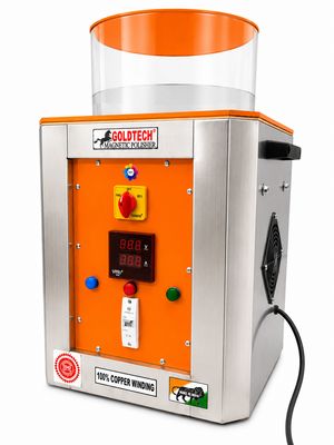 Magnetic Polisher Machine 500Gram (10") with Crompton CG Commercial Motor