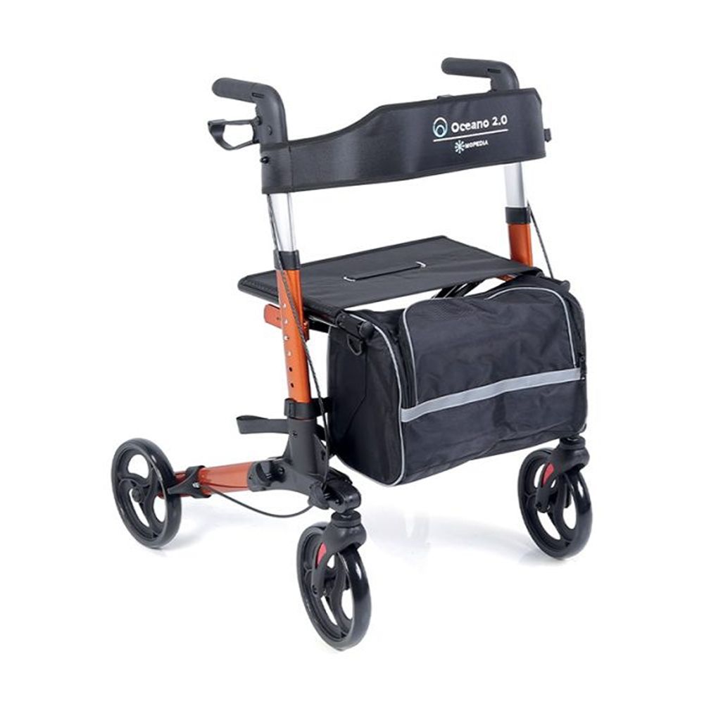 Andador rollator plegable