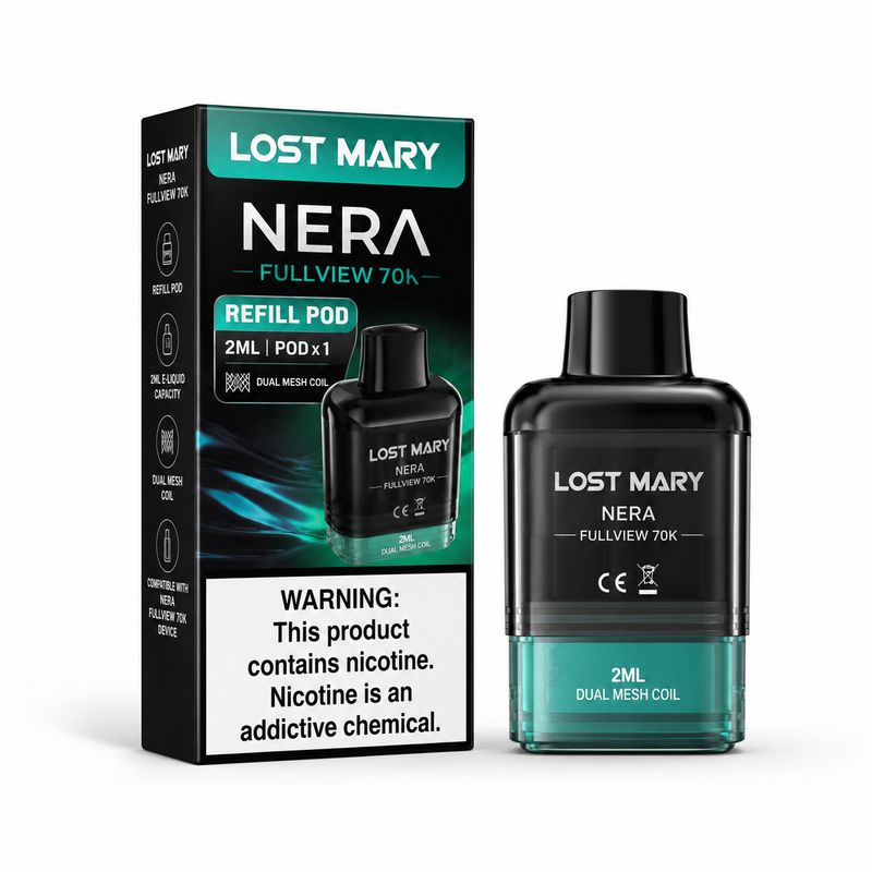 Lost Mary Nera Fullview 70K Replacement Pod