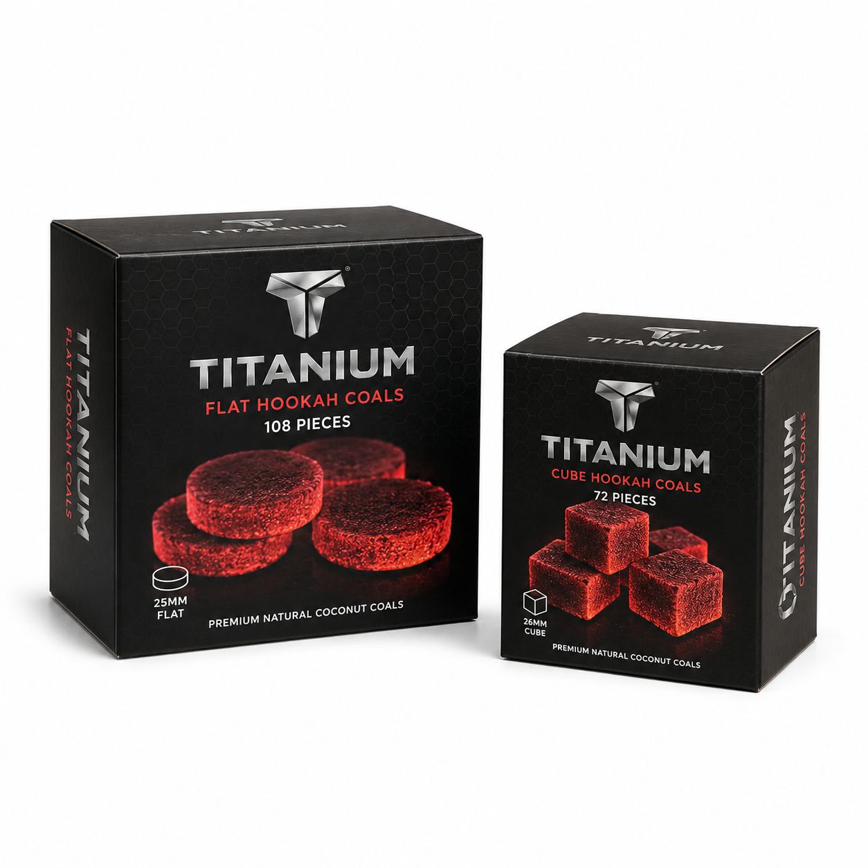 Titanium Hookah Coals