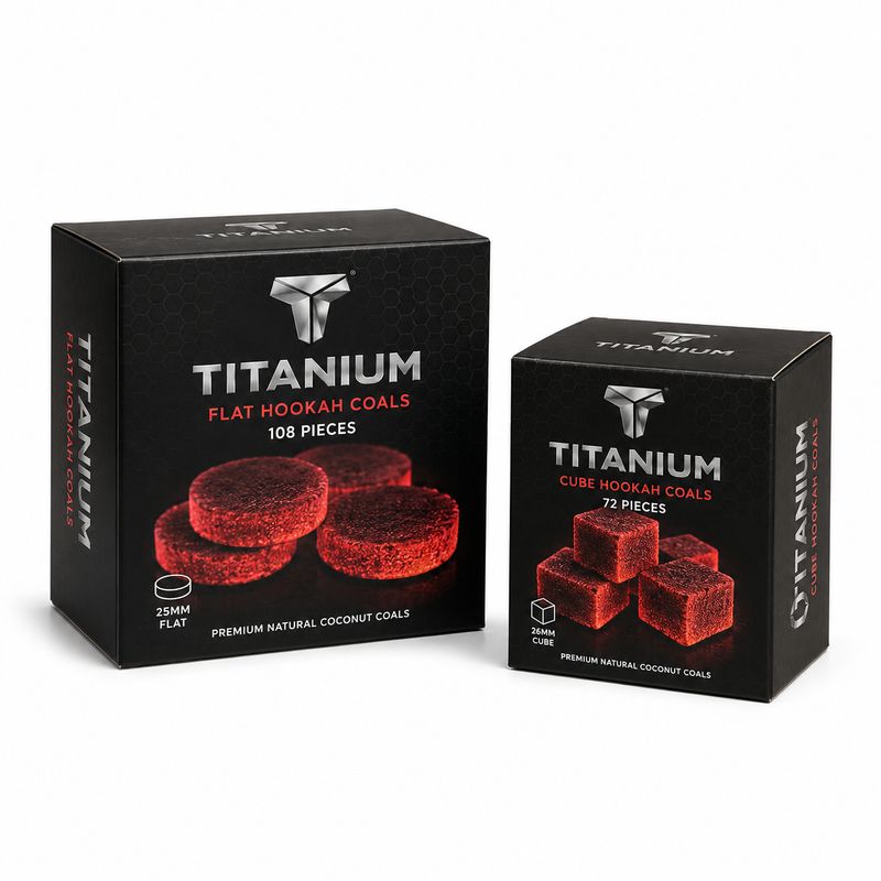 Titanium Hookah Coals