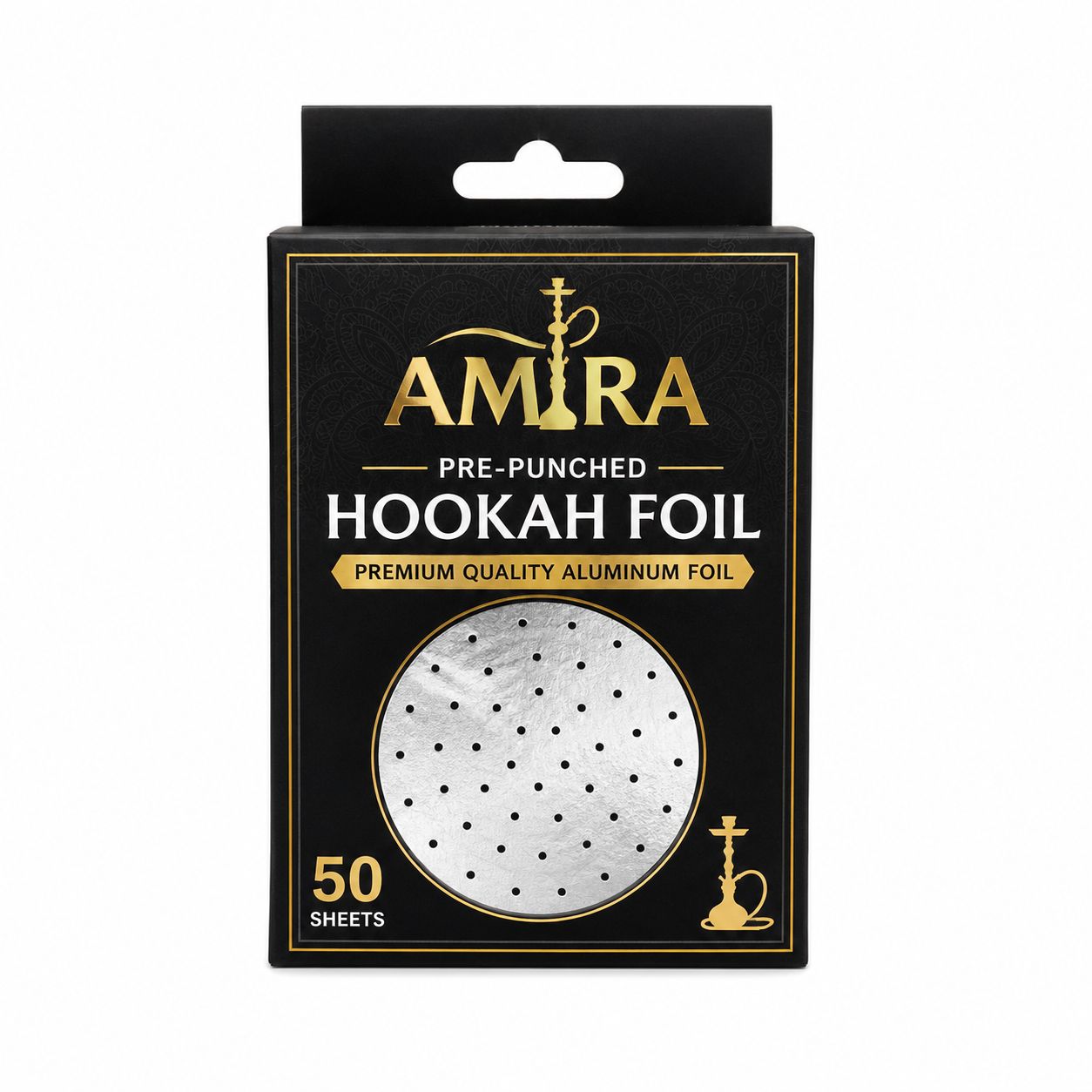 BYO Pre-Punched Hookah Foil - 50 Sheets