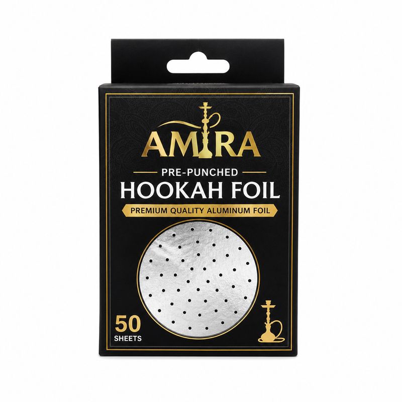 BYO Pre-Punched Hookah Foil - 50 Sheets