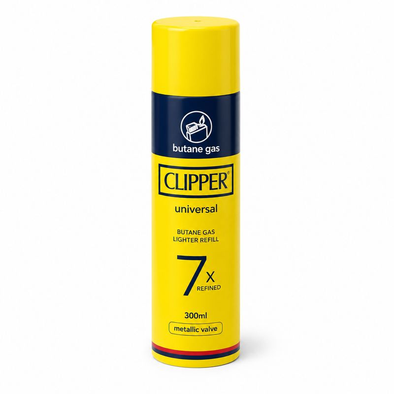 Clipper Butane 300ml - Metallic Valve