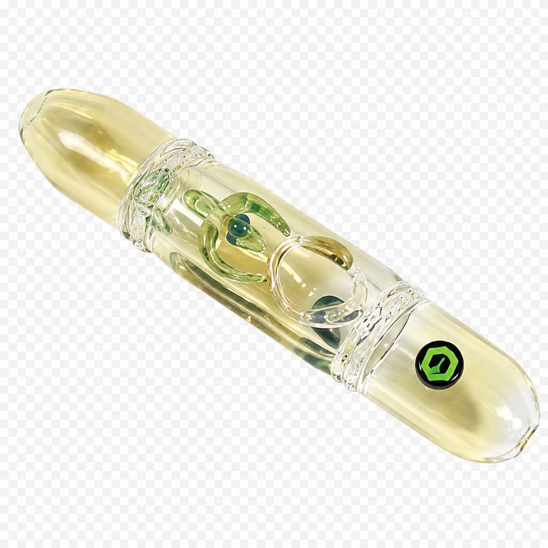 Greenhouse 7" Colored Steamroller Glass Pipe