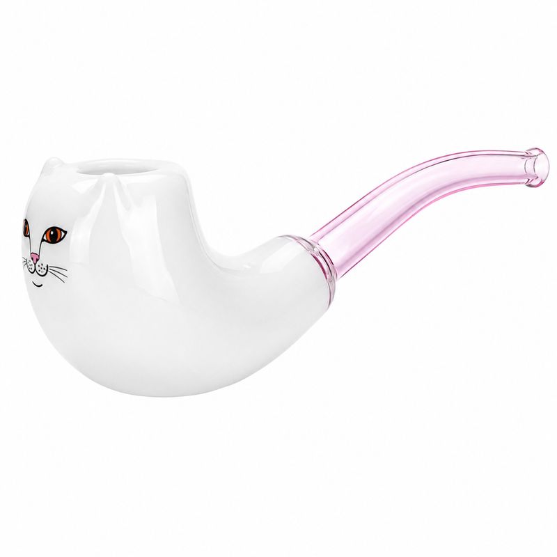 Hemper Lord Nermal Sherlock Glass Hand Pipe