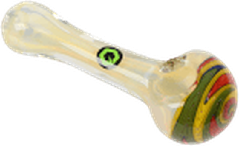 Greenhouse 4" Ghost with Reversal Glass Pipe