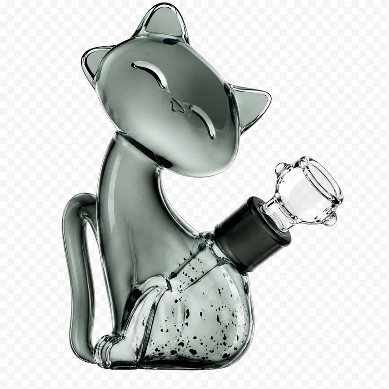 Hemper Alley Cats Glass Bong