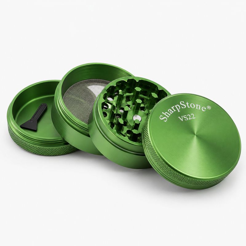 SharpStone VS22 4-Piece Grinder - Green