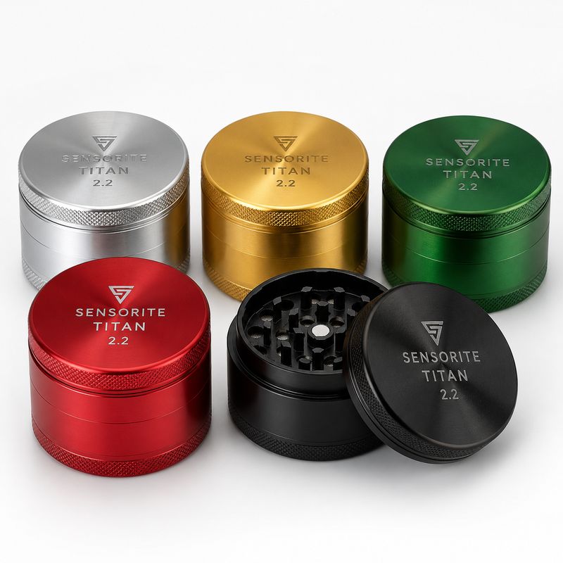 Sensorite Titan 2.2 in 4pc Grinder - Assorted Colors