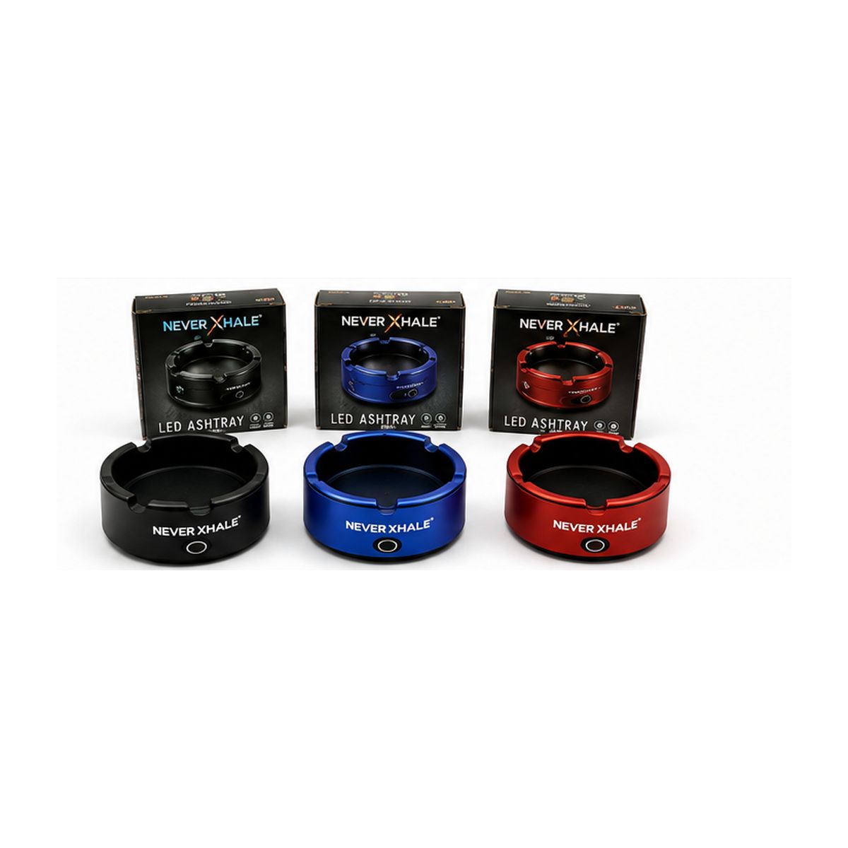 Never Xhale LED Ashtray - Assorted Designs