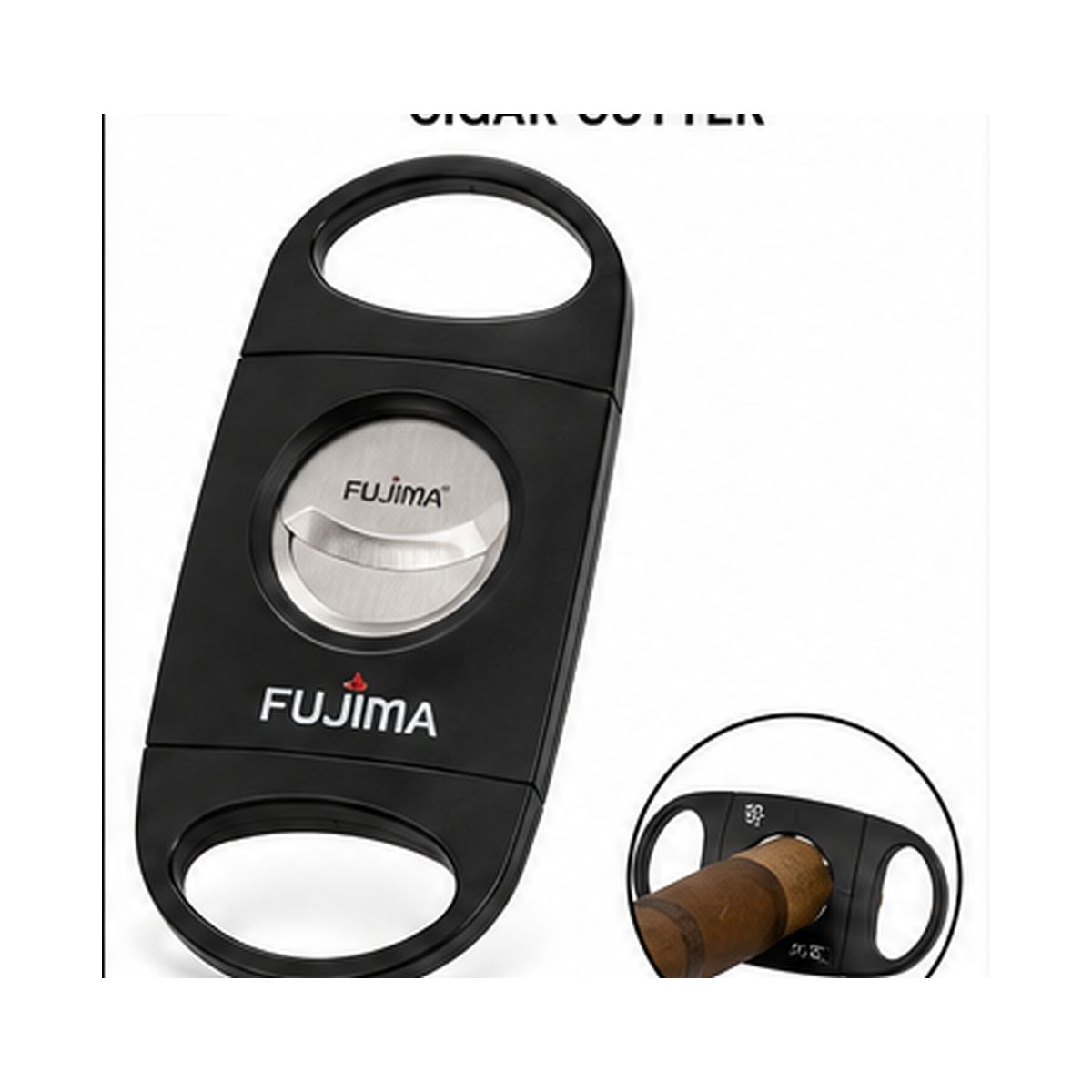 Fujima Double-Blade Cigar Cutter