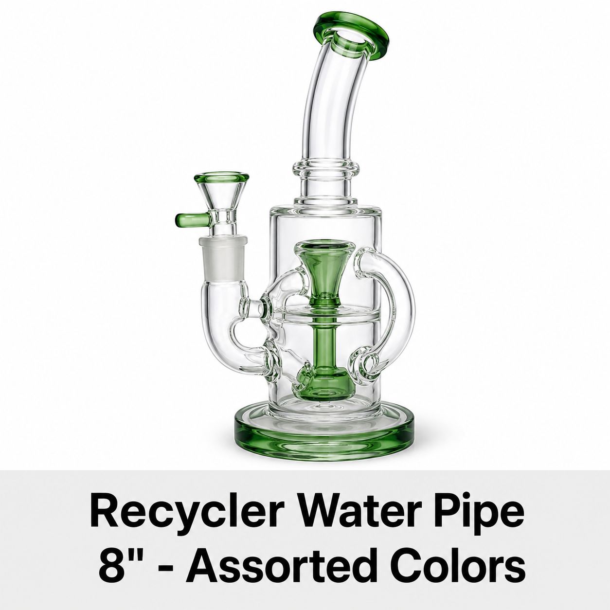 Recycler Water Pipe - 8"