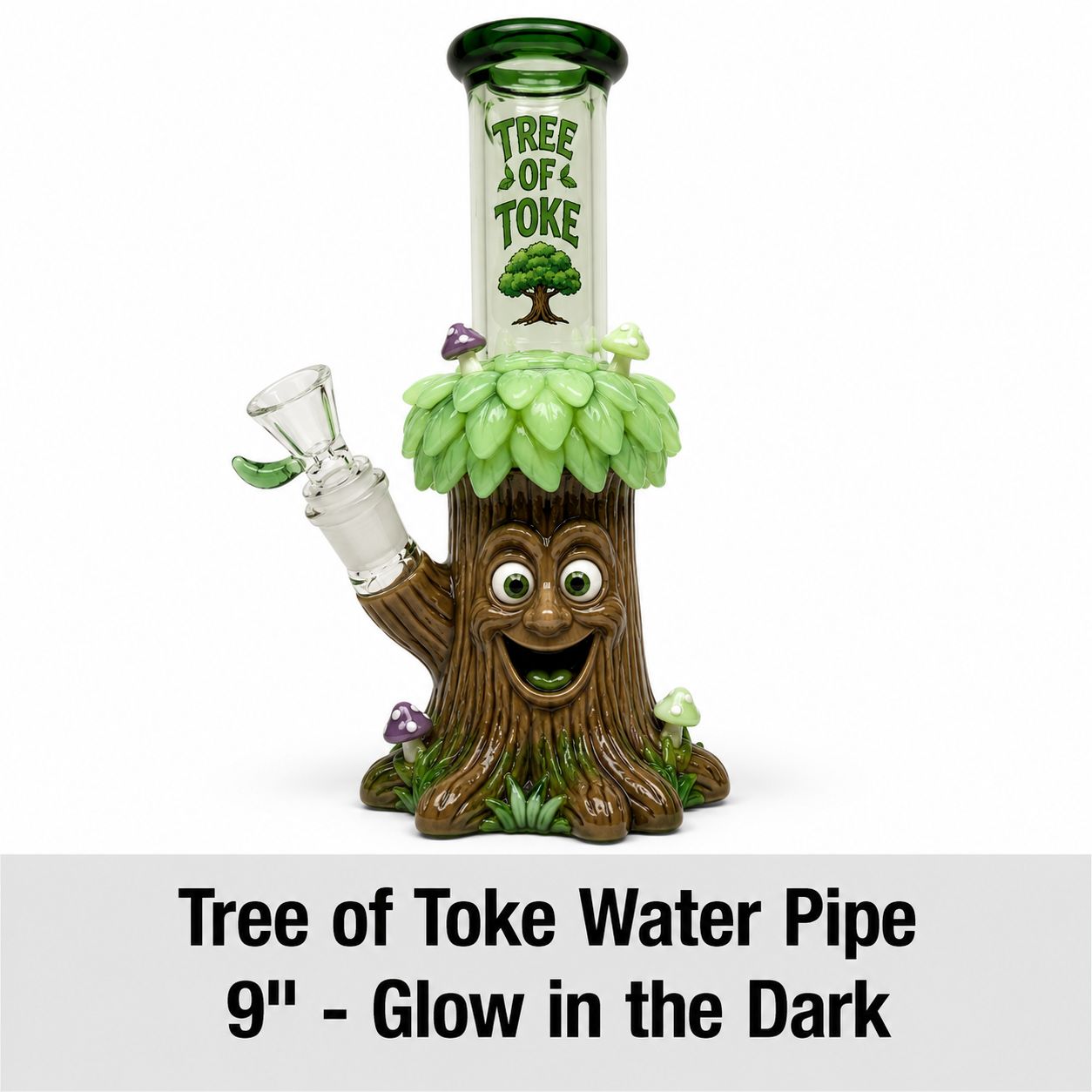 Tree of Toke Water Pipe - 9"