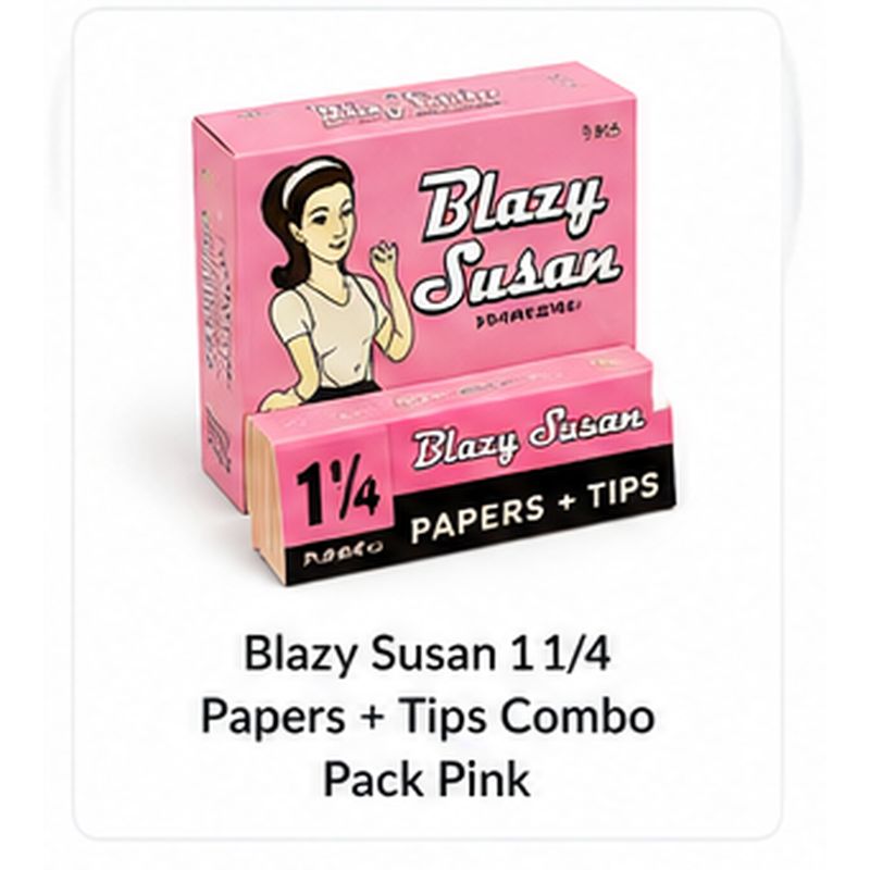 Blazy Susan 1 1/4 Papers + Tips Combo Pack