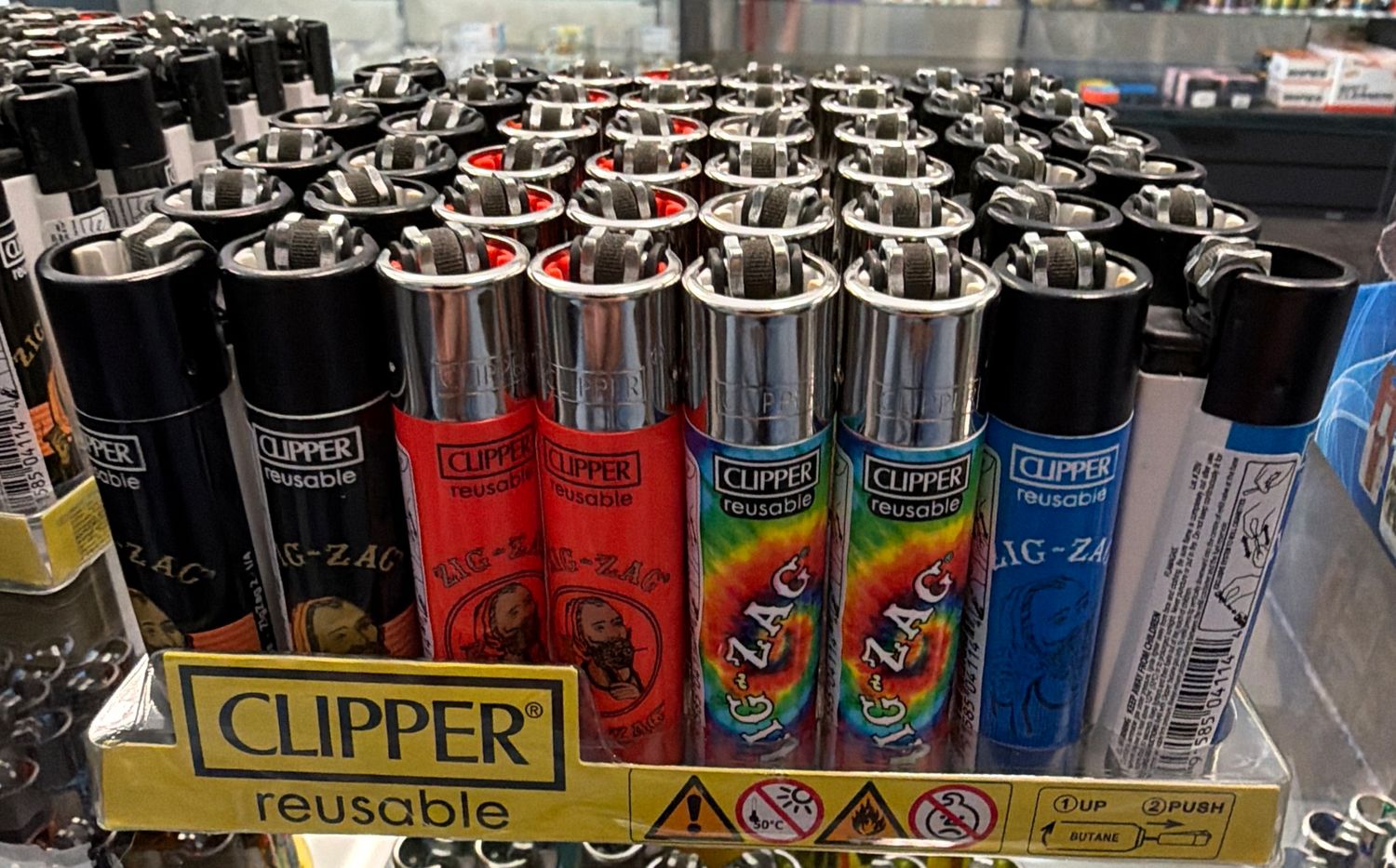 Clipper Zig-Zag 2 Edition Reusable Lighter