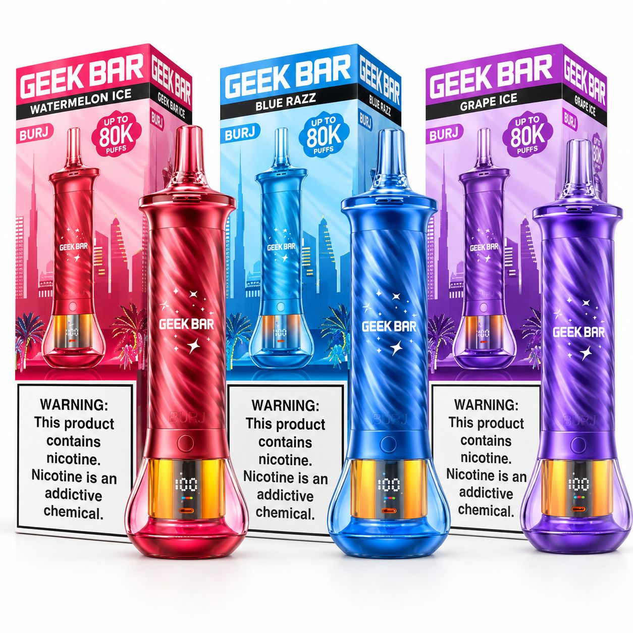 Geek Bar BURJ 80K