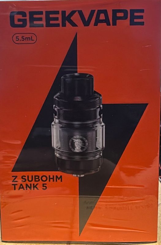 Geekvape Z Subohm Tank 5 Glossy Black